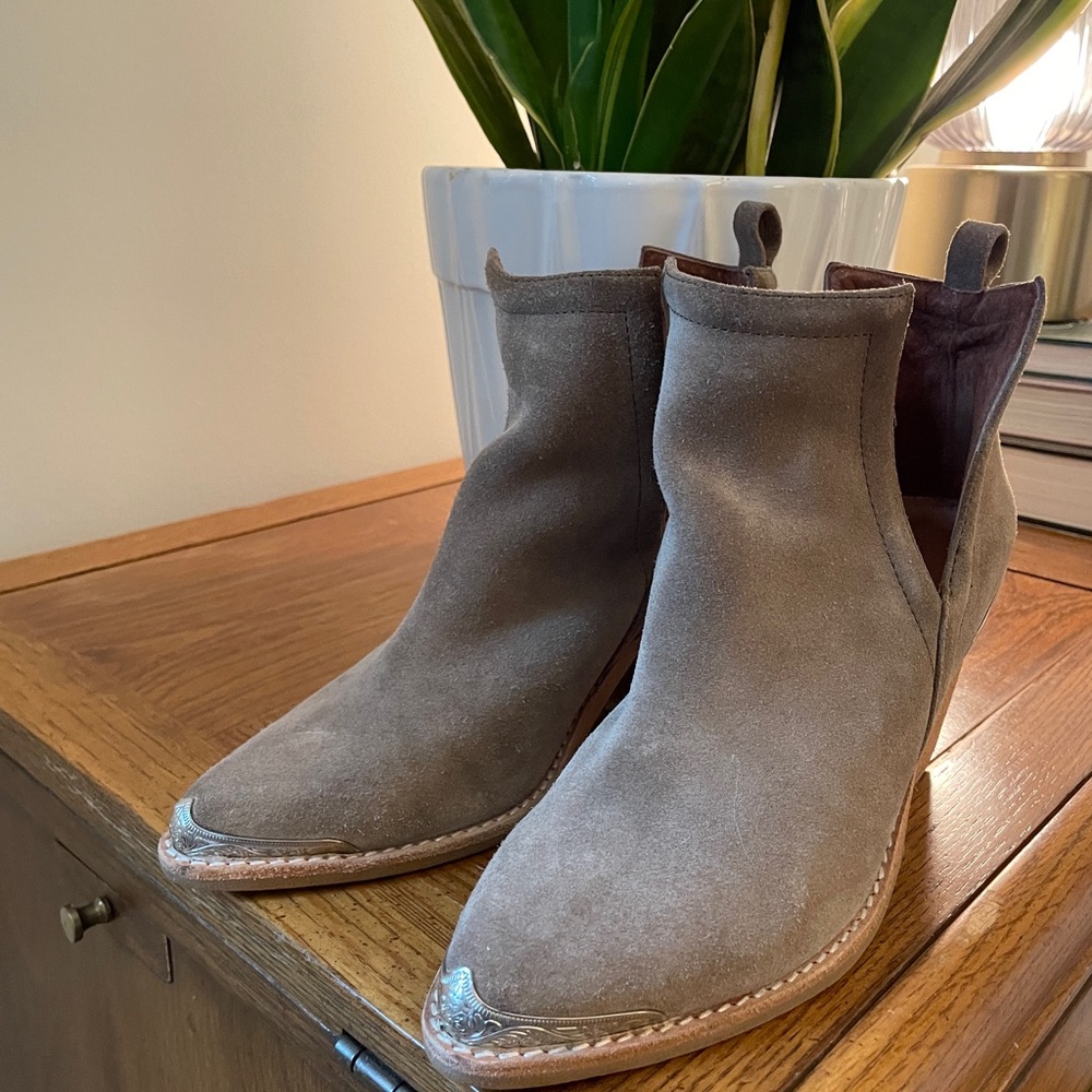 Jeffery Campbell Cromwell Bootie, Taupe - Picture 3 of 6